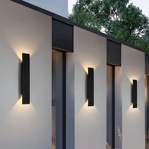 Image de Applique murale LED extérieure étanche 18W en aluminium