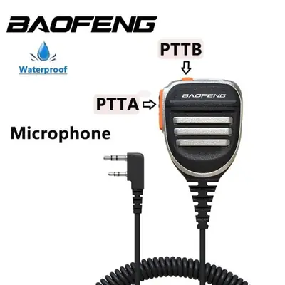 Image de Micro Épaule Étanche pour Talkie-Walkie Baofeng