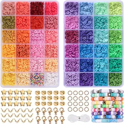 Image de Kit Créatif Perles Arc-en-Ciel pour Bracelets