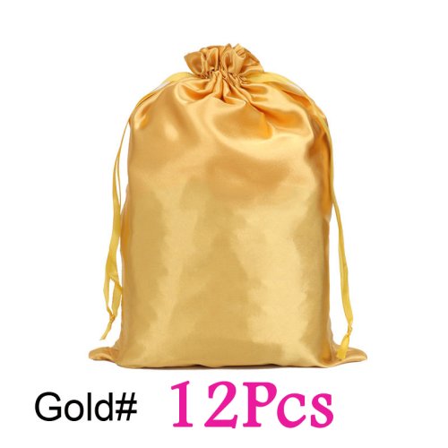 Image de Sac de Perruque en Satin - 12 Pièces