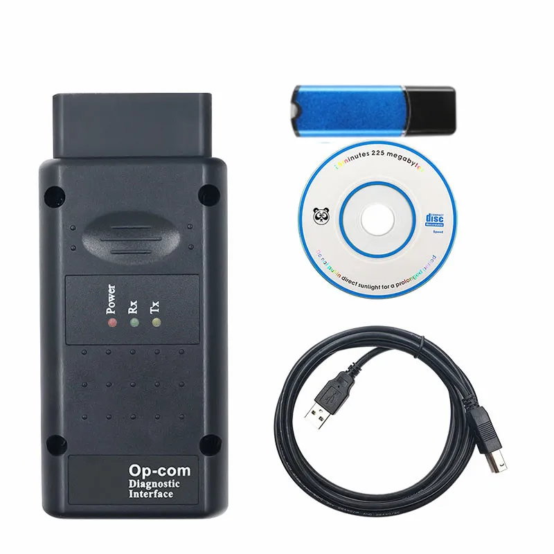 Imagen de Herramienta de Diagnóstico para Coches OP-COM V1.70 y V1.95 con Chip PIC18F458 y FTDI FT232RQ - Compatible con Modelos de 2006 a 2021