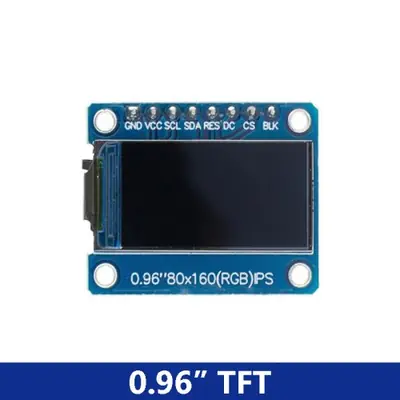 Image de Écran TFT Coloré 1.8" pour Arduino - Affichage HD 160x80
