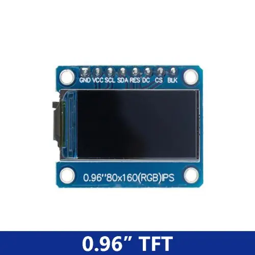 Image de Écran TFT Coloré 1.8" pour Arduino - Affichage HD 160x80