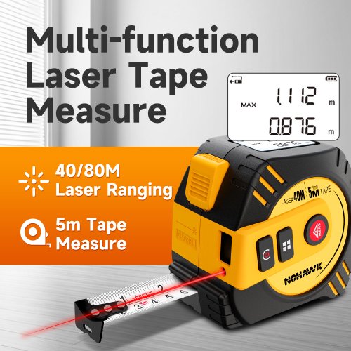Image de Télémètre Laser 80m - Mesure Précise & Rechargeable