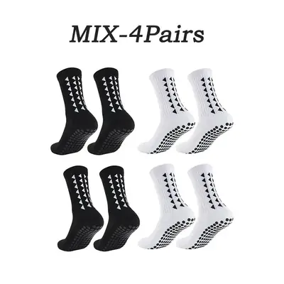 Image de Chaussettes Sport Grip - 6 Paires Mixtes pour Football, Rugby & Cyclisme