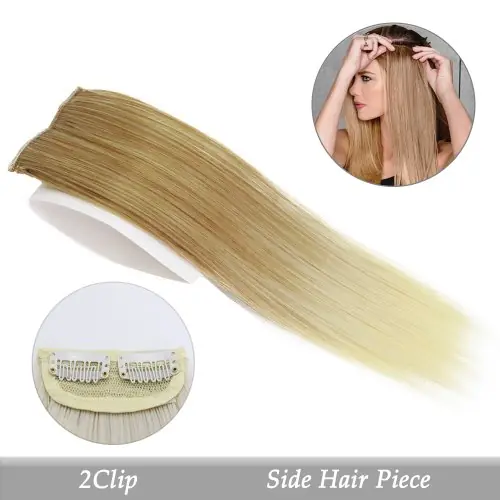 Image de Extensions Capillaires Invisibles Sans Couture - Couverture Latérale Maximale