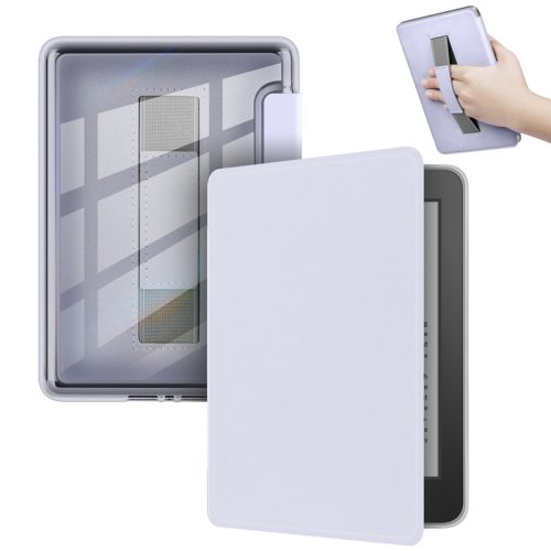 Imagen de Funda acrílica con correa para Kindle Paperwhite 2024 2022 2021 1 2 3 4 5 6 12th 11th 10th Generación 6 6,8 7 pulgadas Funda