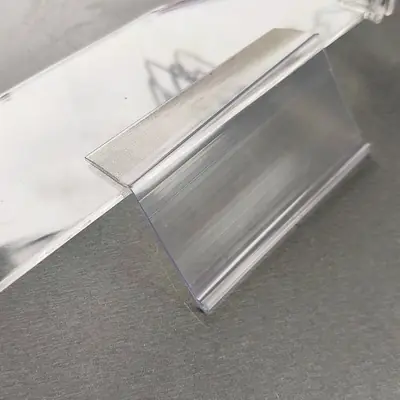 Image de Rubans PVC Étiquettes pour Étagères - 50 Pièces
