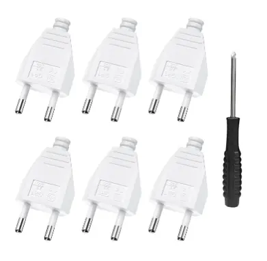 Image de Adaptateur Prise Schuko Mâle/Femelle - Cordon d'Alimentation 250V