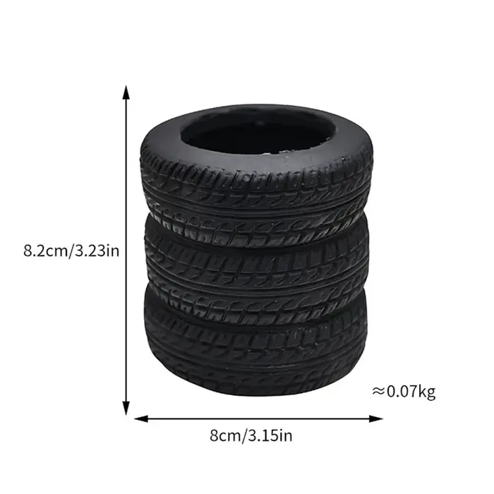 Image de Porte-Stylos Créatif en Forme de Pneu