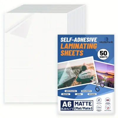 Image de Feuilles de protection A6 transparentes - 50 pcs