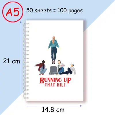 Image de Carnet A5 Running Up Friends - Design Drôle & Original