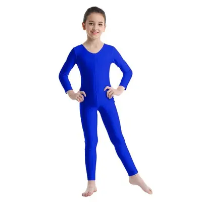 Image de Justaucorps de Danse pour Filles - Combinaison Élastique Manches Longues
