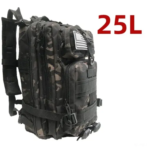 25 L (Camouflage noir)
