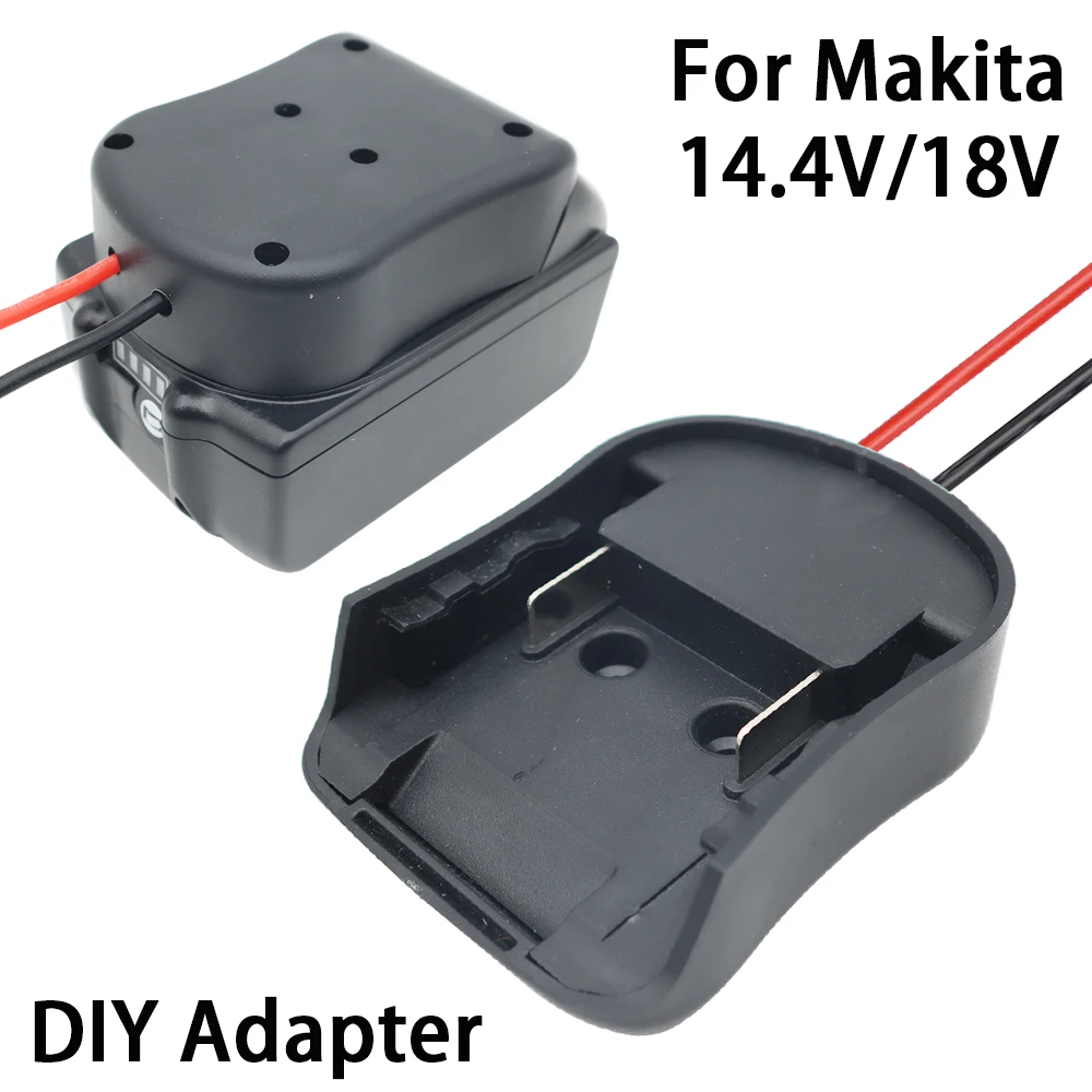Afbeelding van Li-Ion Batterij Externe Voeding Mount DIY Connector Adapter Dock Houder Voor Makita 14.4V 18V Lithium Batterij BL1830 BL1430