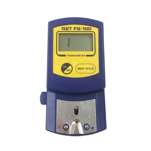 Imagen de FG-100 puntas de pistola para soldar Digital termómetro probador de temperatura para puntas de pistola para soldar + 5 uds sensores 0-700C