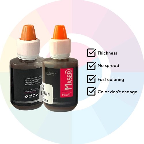 Image of Permanent Makeup Lip Pigment Tattoo Ink Microblading Tattoo Makeup Eyebrow Eyeliner Professional Micropigment Ink Micro Supplies