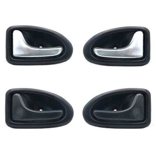 Immagine di Maniglia Interna per Porta Auto Compatibile con Renault Megane I (1995-2002), Clio II (1998-2008), Scenic I (1999-2005) e Trafic II (2001-2014)