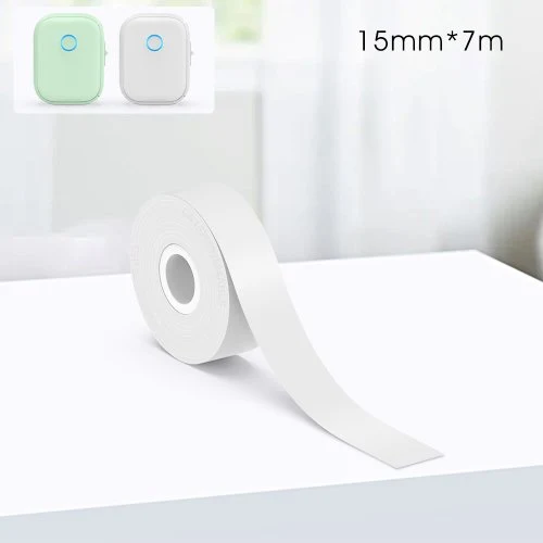 1 Packung Weiß 15mm-7m