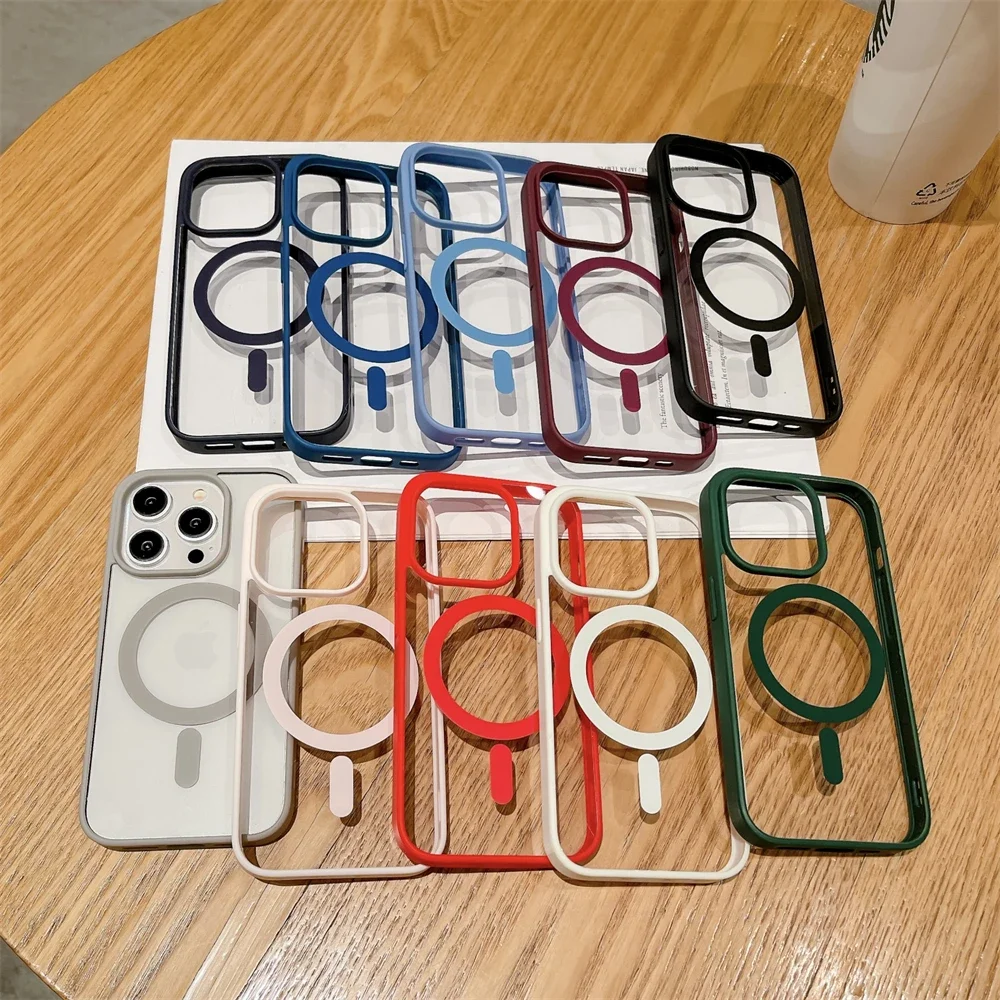 Image de Étui MagSafe Antichoc Transparent pour iPhone