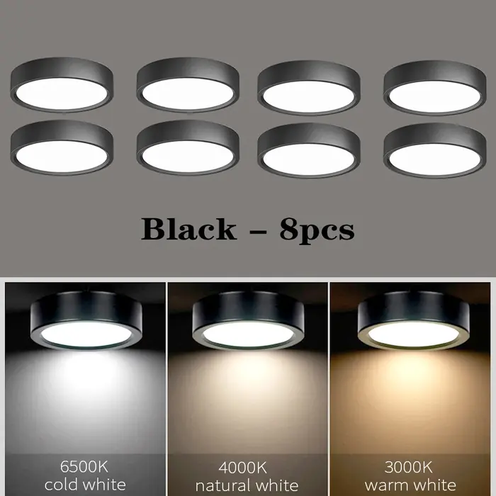 Noir - 8pcs