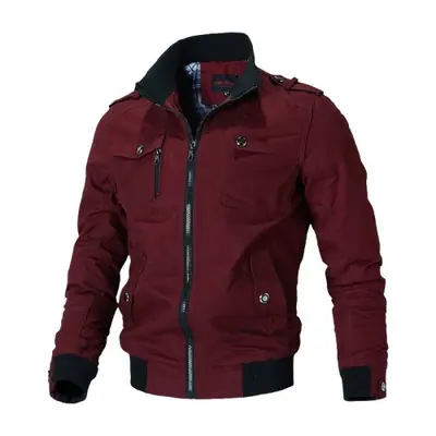 Image de Veste Bomber Homme - Style Décontracté & Chaud