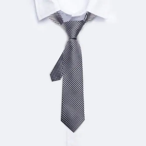 Image de Cravate Enfant Soie Jacquard - Élégance pour Fête et École