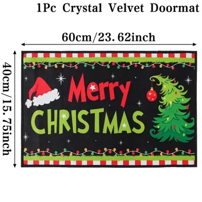 Image de Paillasson de Noël - Décoration festive pour votre entrée