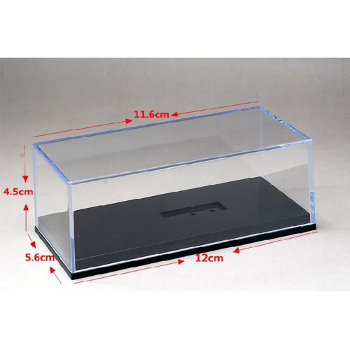 Bild von Acryl-Vitrine, passend für 1:64 Mini-Größe, staubdicht, durchsichtige Box, Schrank, 1/64 Action-Figuren-Display-Box
