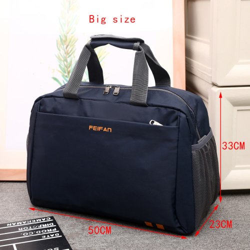 Zdjęcie Damska torba podróżna o dużej pojemności męska torba podróżna biznesowa kostki do pakowania wodoodporna torebka bagażowa torby na ramię typu crossbody Tote