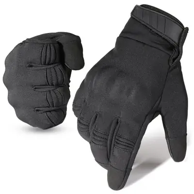 Image de Gants Hiver Moto - Chauds, Écran Tactile & Antidérapants