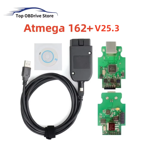 Bild von 2025 für vagcom v2.0 für vag hex v2 atmega162 mehrsprachige unbegrenzte vins für vw für audi skoda sitz usb schnitts telle
