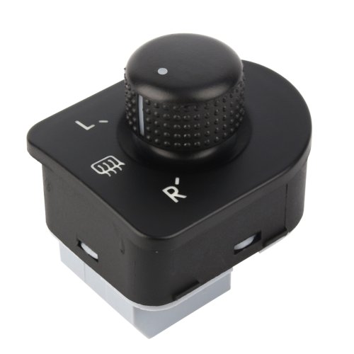 Zdjęcie Przełącznik sterowania lusterkiem wstecznym z funkcją ogrzewania dla Volkswagen Bora, Golf, Jetta – oryginalny element wnętrza samochodu