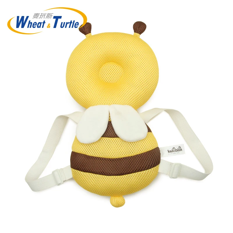 Imagen de Protector de Cabeza para Bebés con Diseño de Abeja, Ángel y Escarabajo - Almohadilla de Seguridad Anticolisión para Recién Nacidos y Niños Pequeños