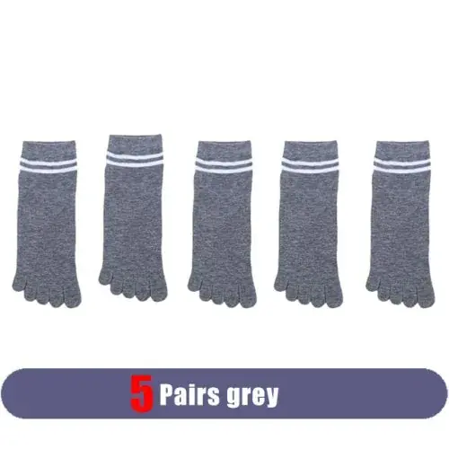 5 Pairs grey