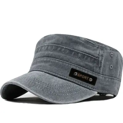 Casquette Militaire Homme - Coton Lavable & Protection Solaire