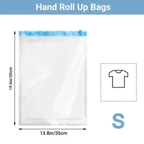 Image de Sacs de Rangement Enroulables - Gain de Place pour Vos Voyages