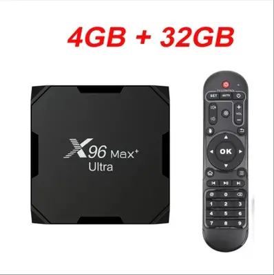 Image de X96 Max Plus Ultra TV Box Android 11 - 8K, AV1, WiFi, Bluetooth