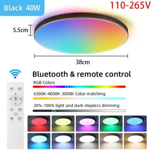 40W RGB B 110-265V
