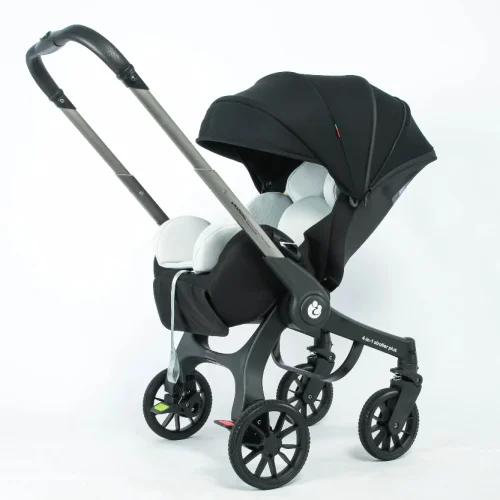 Afbeelding van EU VOORRAAD 4in1 kinderwagen twee-weg Multifunctionele pasgeboren kinderwagen 3in1 Opvouwbare Mand type stoel Lichtgewicht Reizen Kinderwagen