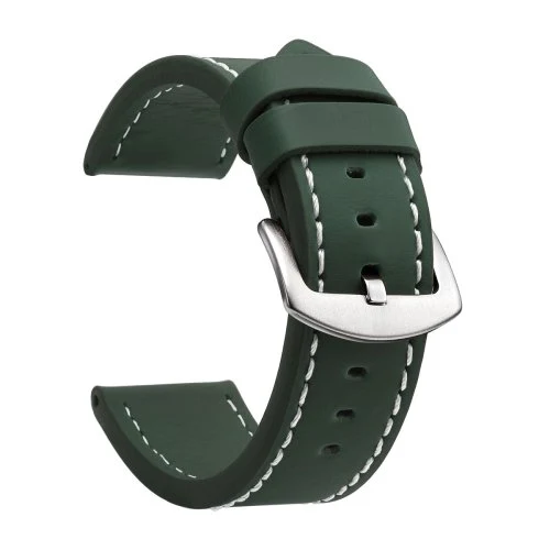 Khaki zielony srebrny 2