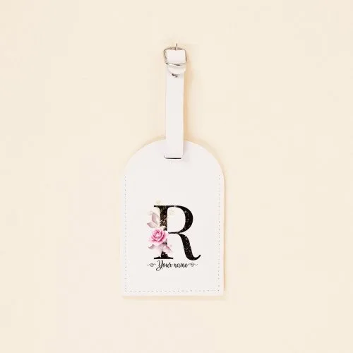 Letter R met naam