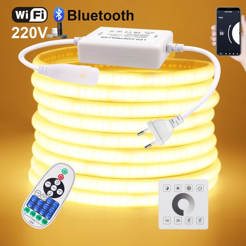 Image de Bande LED Néon Tactile WiFi & Bluetooth - 5m à 40m