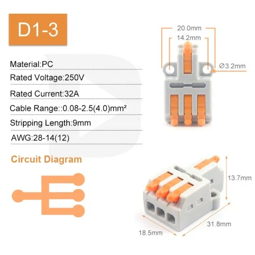 D1-3O 5 stuks