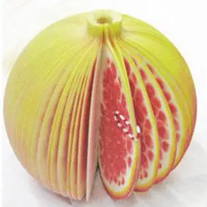 Image de Notes Autocollantes Fruits Mignons - Bloc Notes Créatif