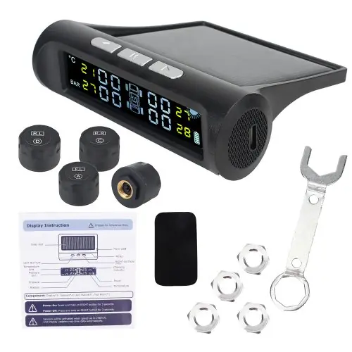 Image de TPMS Solaire - Surveillance de Pression et Température des Pneus