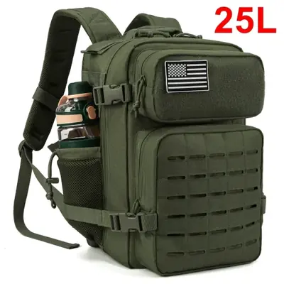 Image de Sac à Dos Tactique 25L/45L - Randonnée & Outdoor