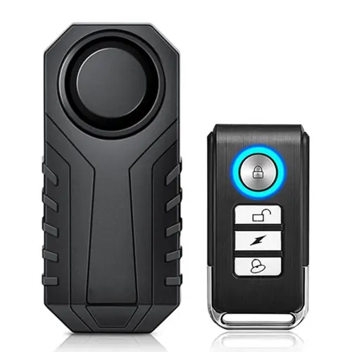 Image de Alarme Anti-Vol Moto & Vélo - 113dB, Étanche, Télécommande