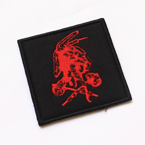 Image of Premium Tactical Embroidery Patch – DEVGRU NSW DG SEAL Red Team Armlet for Military and Airsoft Enthusiasts