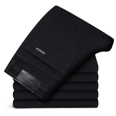 Image de Jean Noir Slim Homme - Style Business & Décontracté